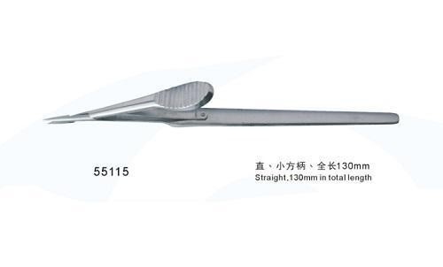 Het rechte Uiteinde scheurde van de de Naaldhouder van de Lampmicroscoop Vierkant Handvat 130mm Totale Lengte