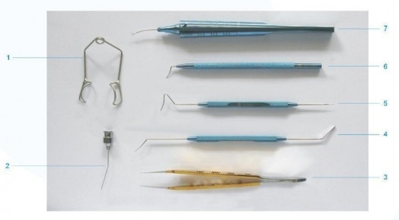 Plaatsen de Chirurgische Instrumenten van de Femtosecondlaser 7 in 1