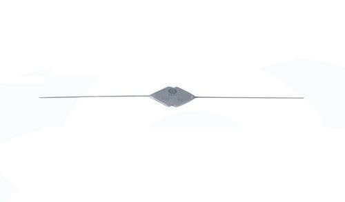 De zilveren Traansonde Voor éénmalig gebruik van Legerings Materiële Ooginstrumenten