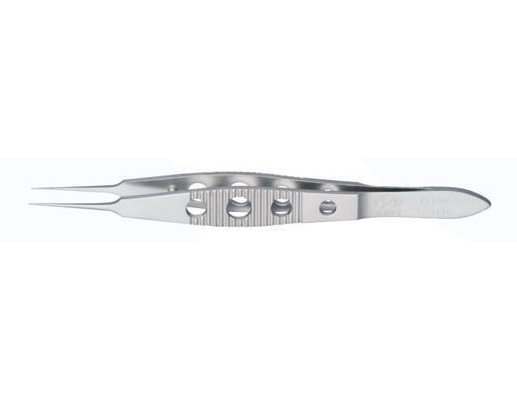 Micro- Chirurgisch Oogtoebehoren Recht Uiteinde het Hechten Forceps Chirurgisch Instrument voor Oogverrichting